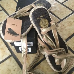 NWT nalho yoga shoes or flat espadrilles sanda